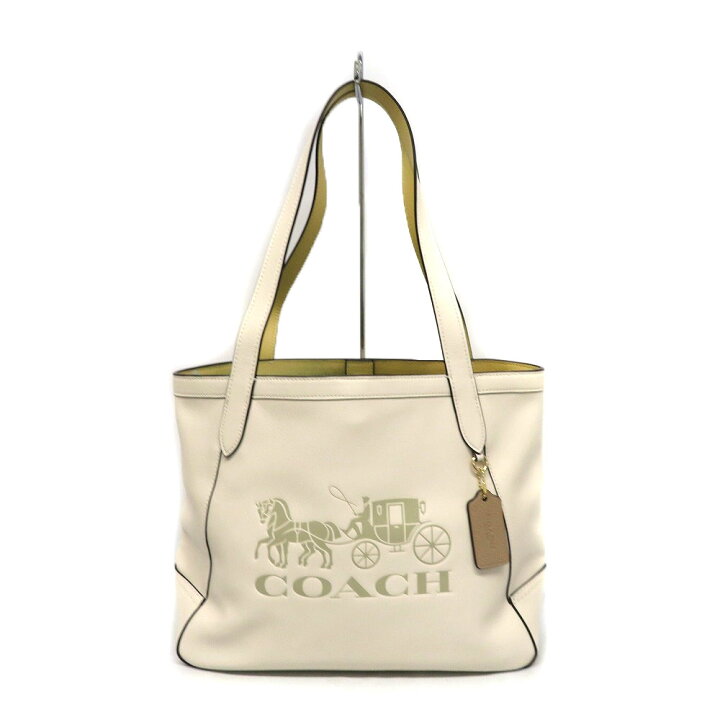 楽天市場】COACH 【コーチ】 C4063 トートバッグ レザー クリーム系 