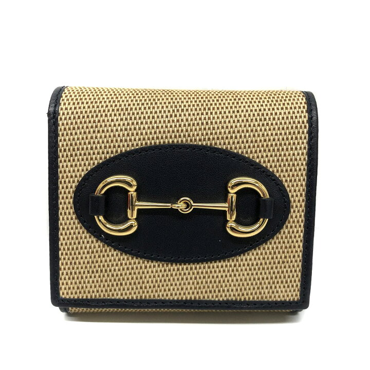 楽天市場】GUCCI 【グッチ】 621891 2つ折り財布 ホースビット 