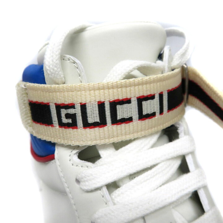 楽天市場】GUCCI 【グッチ】 523472 エースストライプハイカット 