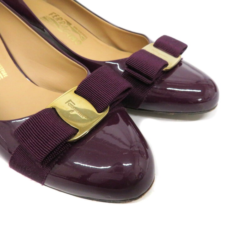 楽天市場】Salvatore Ferragamo 【フェラガモ】 31924 ヴァラパンプス 