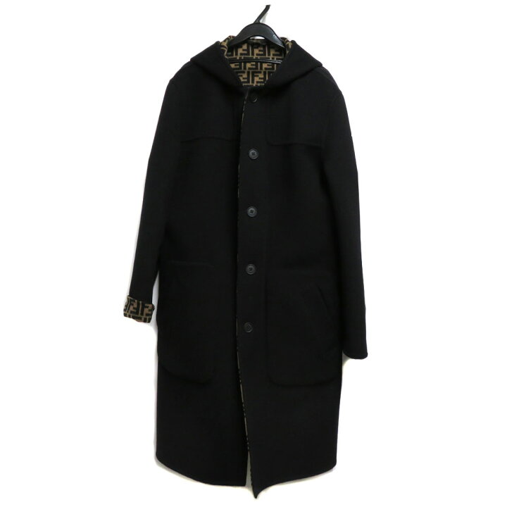 楽天市場】FENDI 【フェンディ】 FF0249A4LJ リバーシブルコート 48  