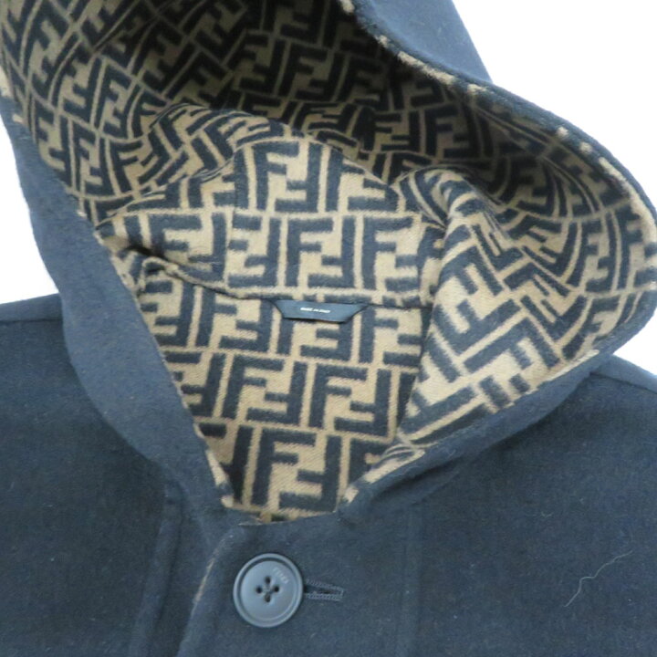 楽天市場】FENDI 【フェンディ】 FF0249A4LJ リバーシブルコート 48  