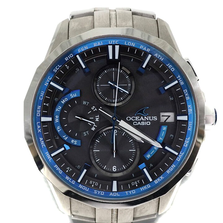 楽天市場】CASIO 【カシオ】 OCW-S3000-1AJF オシアナス マンタ チタン  