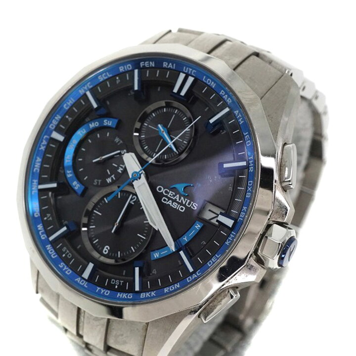 楽天市場】CASIO 【カシオ】 OCW-S3000-1AJF オシアナス マンタ チタン 
