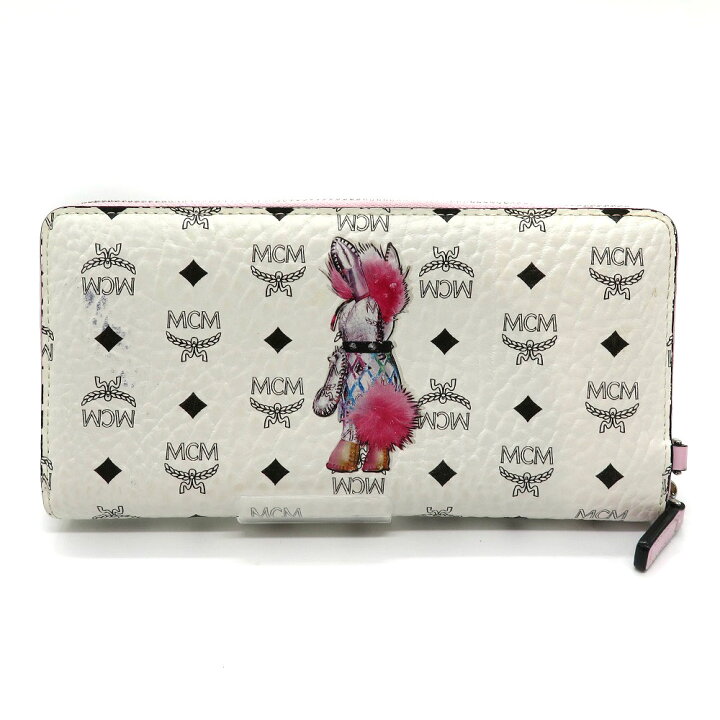 楽天市場】MCM 【エムシーエム】 MYL7SXL32WT001 ラウンドファスナー長 