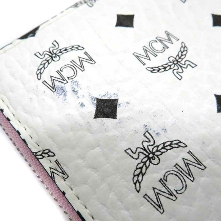 楽天市場】MCM 【エムシーエム】 MYL7SXL32WT001 ラウンドファスナー長 