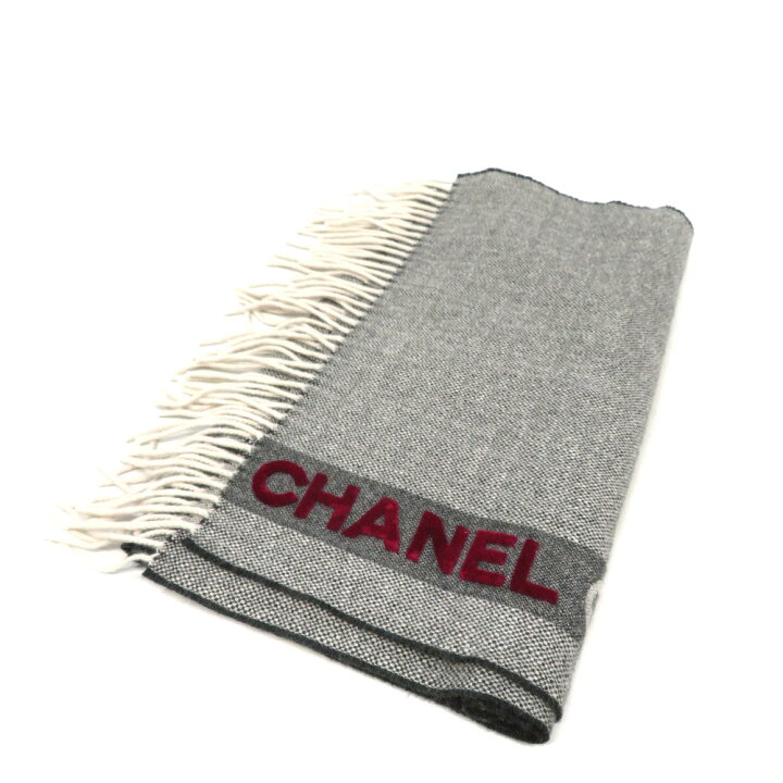楽天市場】CHANEL 【シャネル】 マフラー ストール ウール カシミヤ  