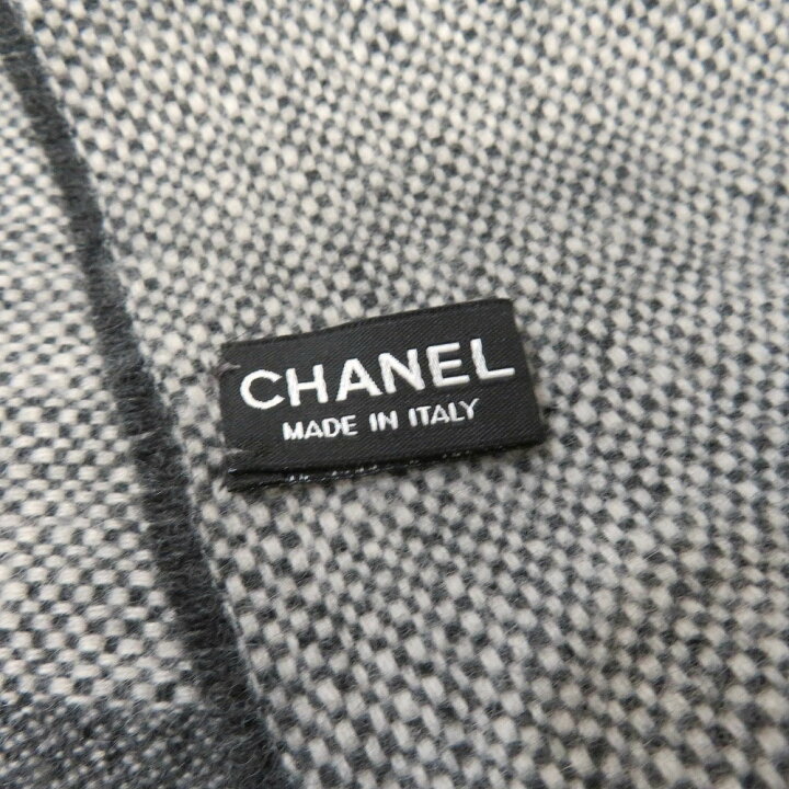 楽天市場】CHANEL 【シャネル】 マフラー ストール ウール カシミヤ 