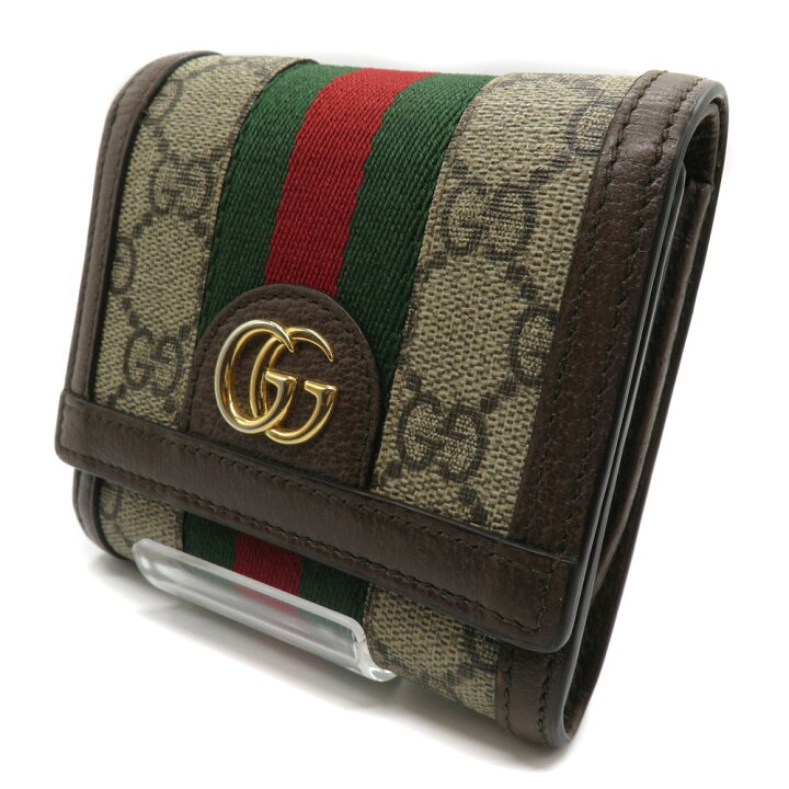 楽天市場】グッチ Gucci 598662 オフィディア GGウォレット 【中古  