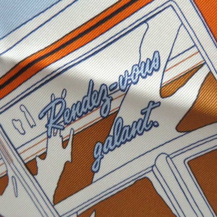 楽天市場】エルメス Hermes カレ70 Rendez Vous Galant ランデヴー 