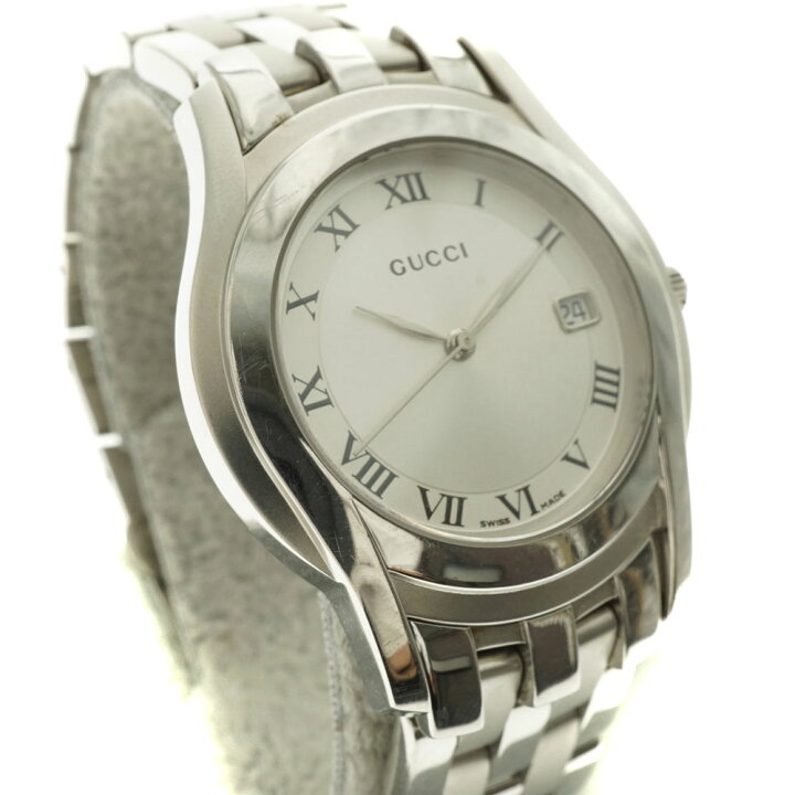 楽天市場】グッチ Gucci 5500M クオーツウォッチ メンズ ボーイズ 