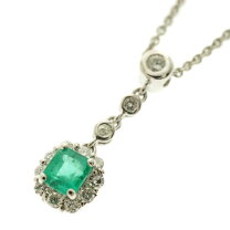 楽天市場】エメラルド 中古 ネックレスの通販