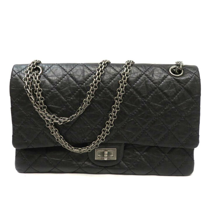 楽天市場】シャネル Chanel A37587 2.55 ラージハンドバッグ エイジド 