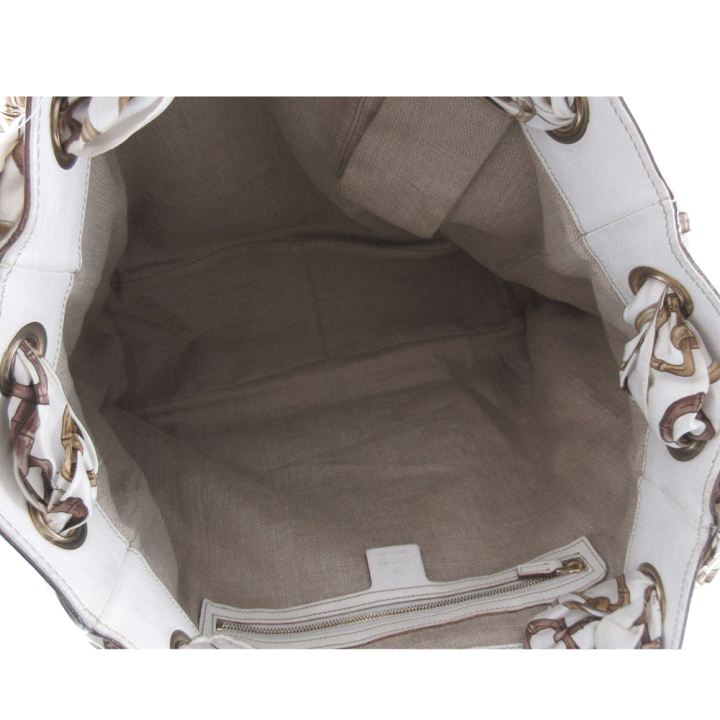 GUCCIのホワイト/ベージュ ハンドバッグ 大きめ 765043_FAA4G_9897_009_100_0000