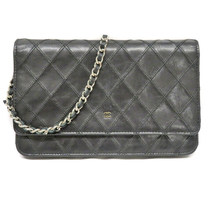 楽天市場】【値下げ】CHANEL 【シャネル】 A46357 チェーンウォレット  