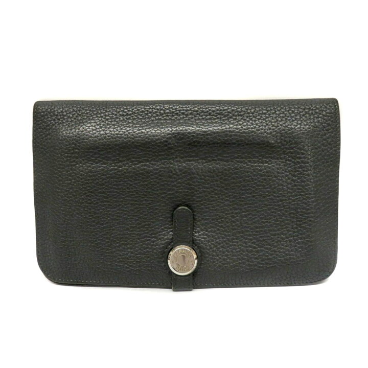 楽天市場】【値下げ】HERMES 【エルメス】 ドゴンGM 財布 レザー 