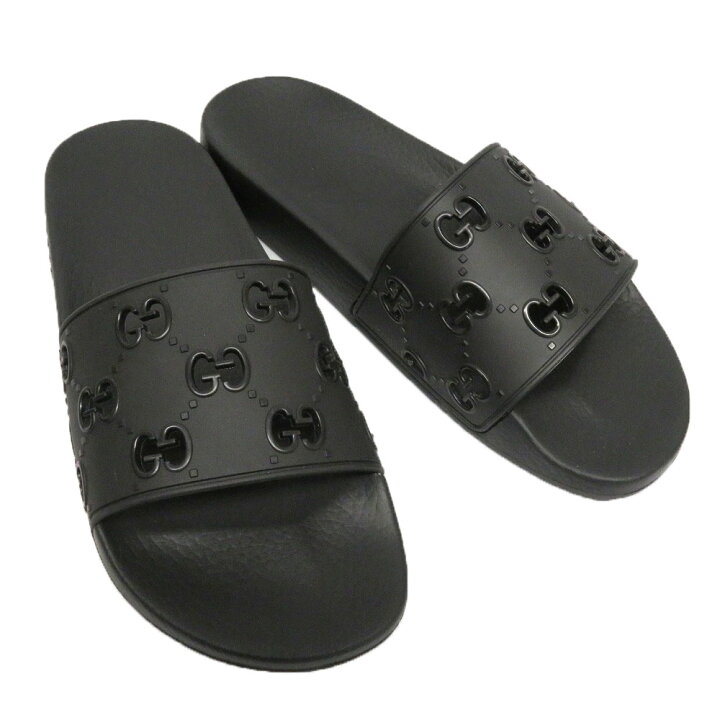 楽天市場】GUCCI 【グッチ】 575957 メンズ ラバー GG スライド 