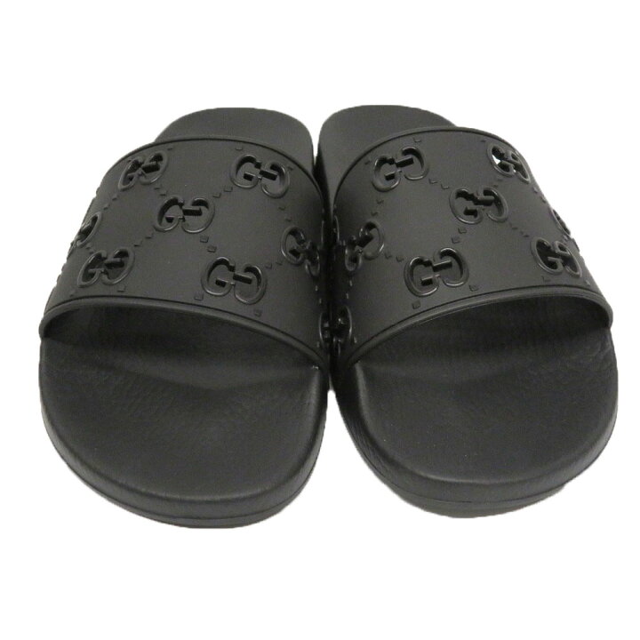楽天市場】GUCCI 【グッチ】 575957 メンズ ラバー GG スライド  
