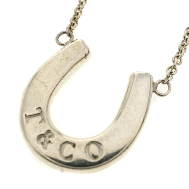 楽天市場】Tiffany&Co. 【ティファニー】 ホースシューネックレス 