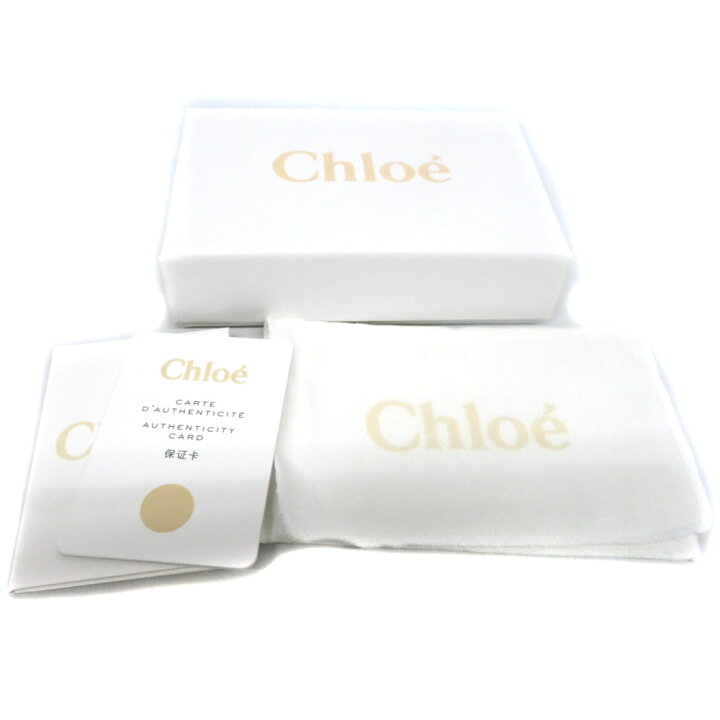 楽天市場】【値下げ】Chloe 【クロエ】 alphabetパース コイン・カード 