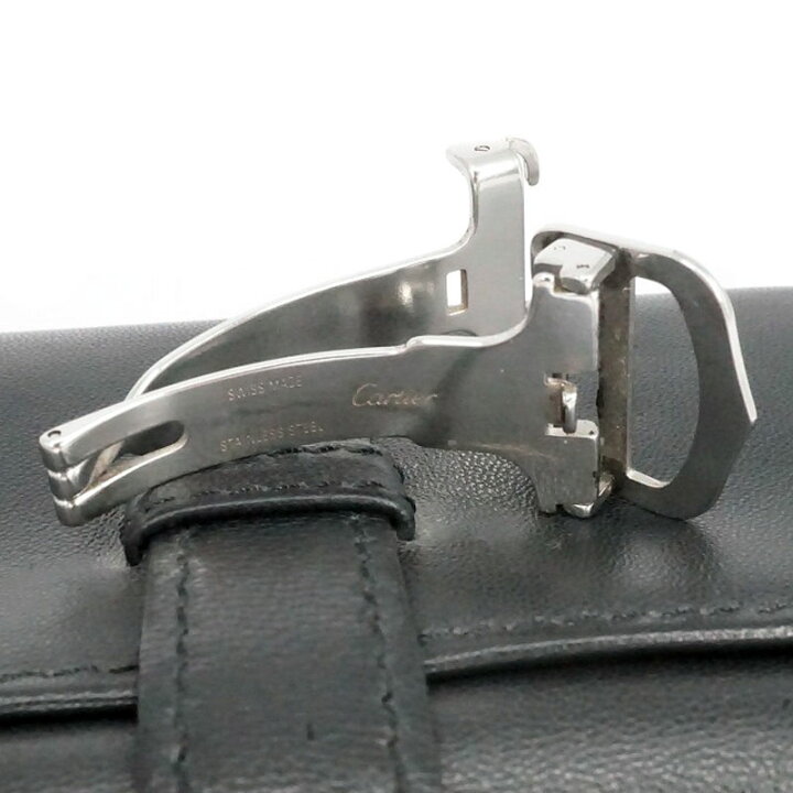 楽天市場】Cartier【カルティエ】 W62002V3 ロードスターLM ブラック 