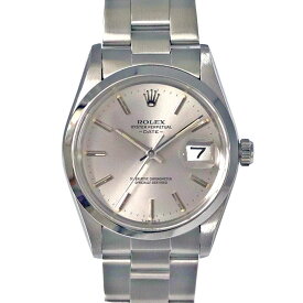 ロレックス Rolex 15000 オイスターパーペチュアルデイト シルバー ステンレス 自動巻き オートマチック メンズ 腕時計 シルバー【中古】