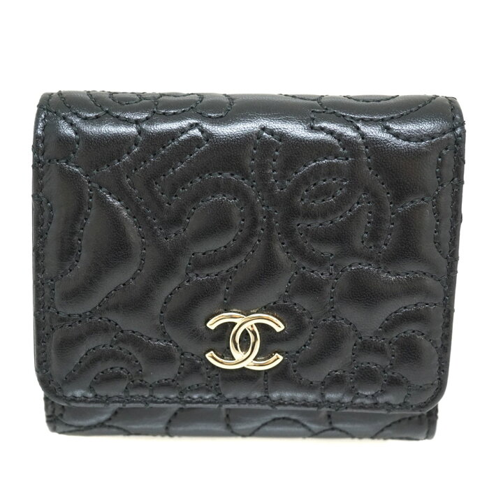 楽天市場】CHANEL【シャネル】 A70615 コンパクト・ウォレット 三  