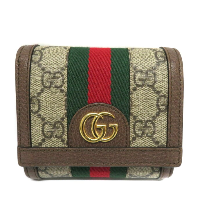 楽天市場】GUCCI 【グッチ】 598662 2184 2つ折り財布 GGスプリーム  