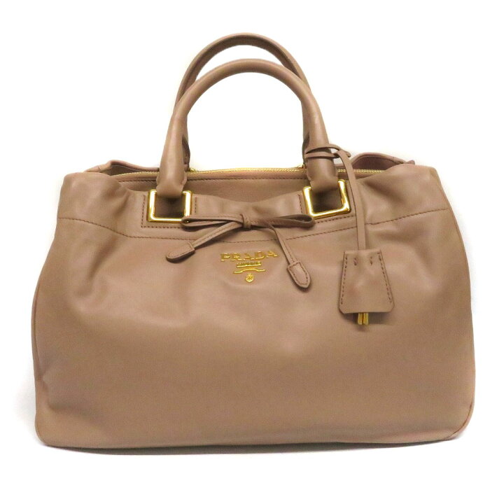 楽天市場】PRADA 【プラダ】 BN2244 リボン付き2WAYバッグ CAMMEO  