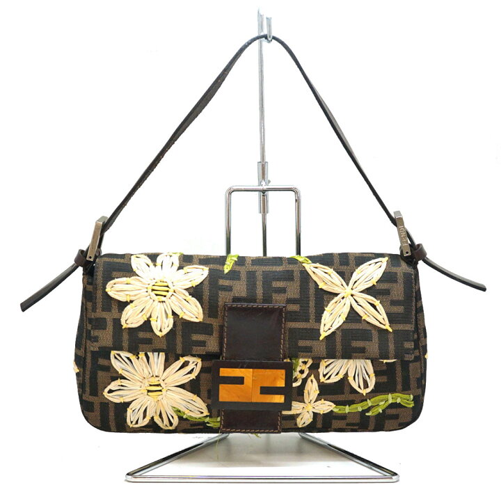 楽天市場】Fendi フェンディ マンマバケット ズッカ柄 花 日本限定  