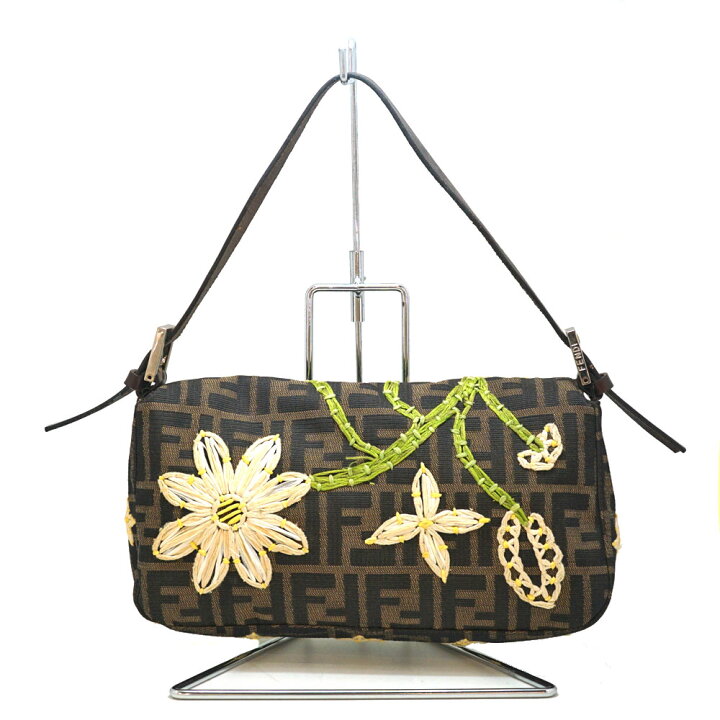 楽天市場】Fendi フェンディ マンマバケット ズッカ柄 花 日本限定 