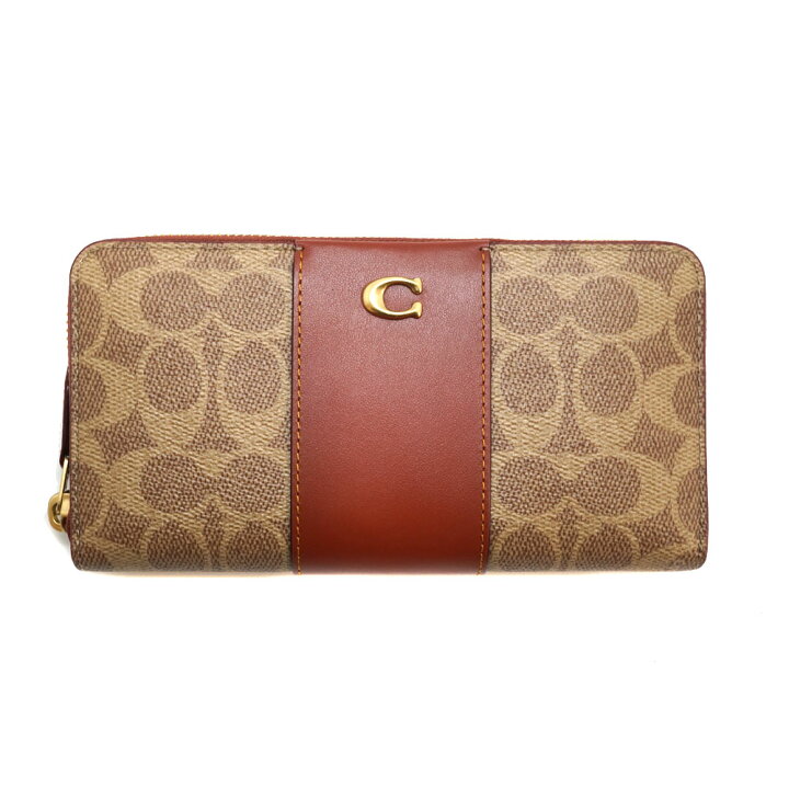 楽天市場】コーチ Coach CC490 B4NQ4 アコーディオン ジップウォレット 
