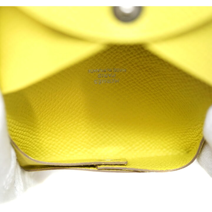 楽天市場】エルメス Hermes バスティア イエロー コインケース 小銭  