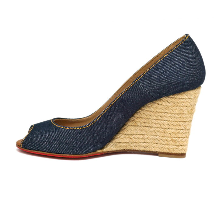 楽天市場】クリスチャンルブタン Christian Louboutin デニム サンダル 