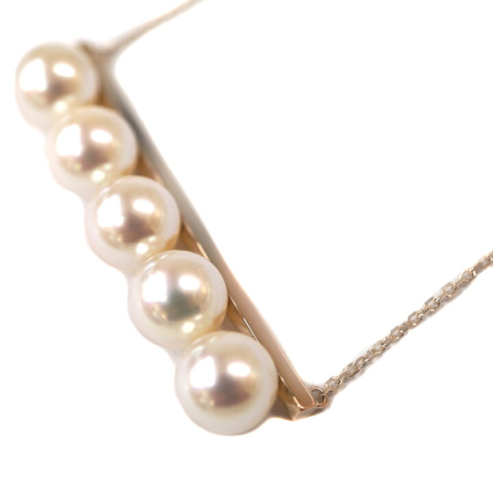 楽天市場】タサキ Tasaki バランスシグネチャーネックレス K18 18金 