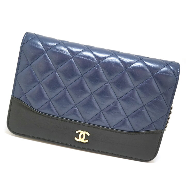 楽天市場】CHANEL【シャネル】A84389 チェーンウォレット レザー 