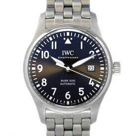 インターナショナルウォッチカンパニー Iwc IW327003 パイロットウォッチ マーク18 アントワーヌ・ド・サンテグジュペリ ブラウン メンズウォッチ 腕時計 【中古】