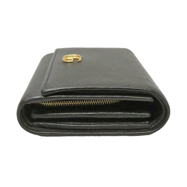 楽天市場】グッチ Gucci 598587 ダブルGミディアムウォレット ブラック  