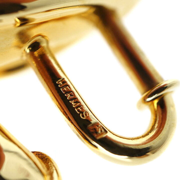 楽天市場】エルメス Hermes カデナ ペリカンモチーフ ゴールド メタル  