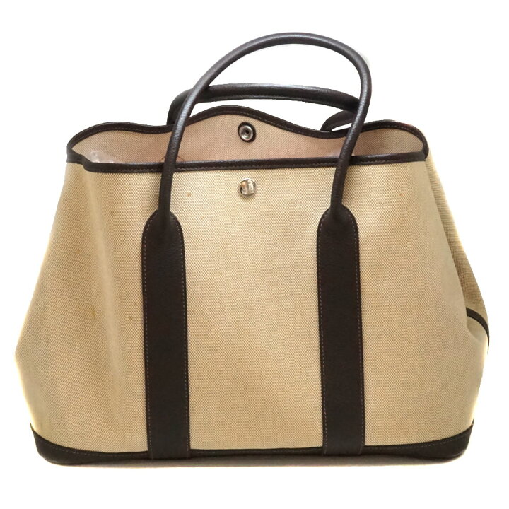 楽天市場】HERMES【エルメス】 ガーデンパーティPM トートバッグ  
