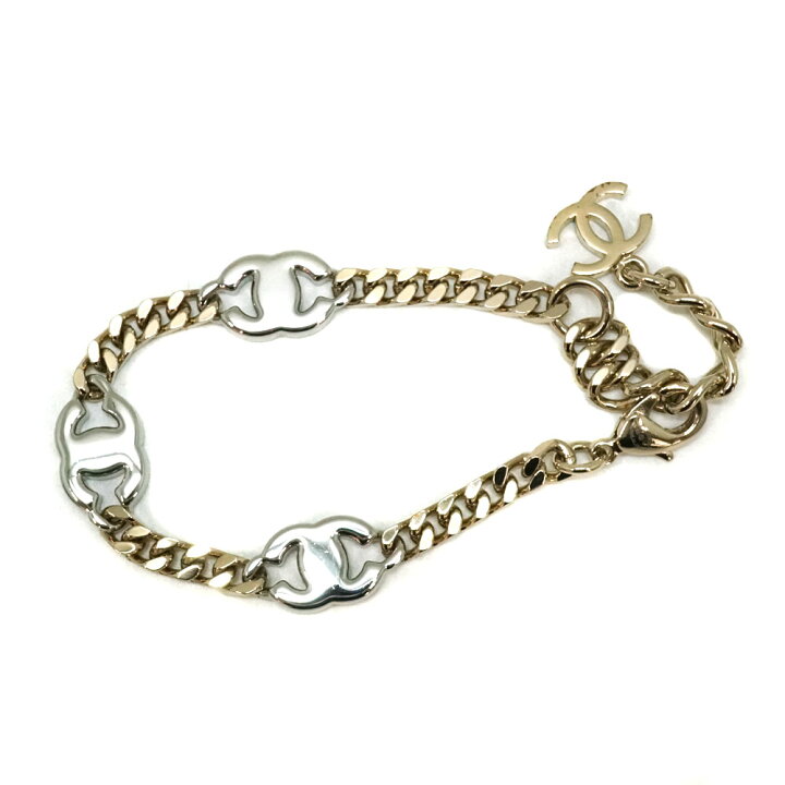 楽天市場】シャネル Chanel AB6442 B22 V ココマークブレスレット 