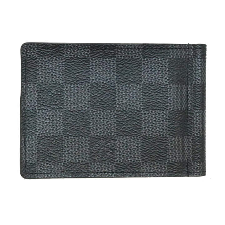 Louis Vuitton DAMIER Pince card holder with bill clip (N60246)