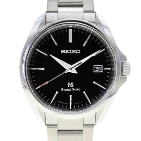 グランドセイコー GrandSeiko SBGX083 9F62-0AG0 9Fクォーツ 腕時計 黒文字盤 メンズ 自動巻き【中古】