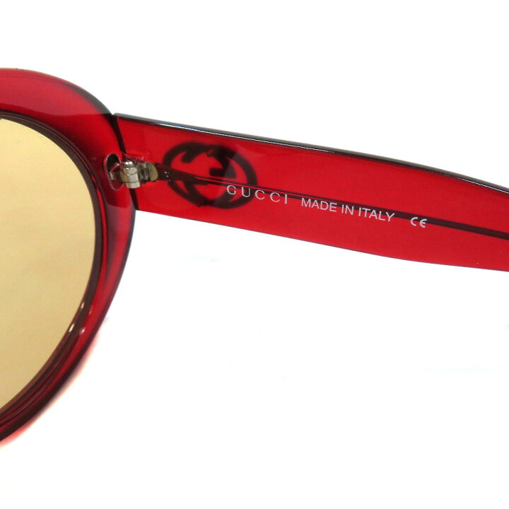 楽天市場】GUCCI 【グッチ】GG2410/S サングラス プラスチック レッド  