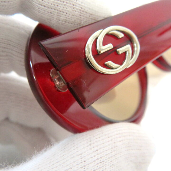 楽天市場】GUCCI 【グッチ】GG2410/S サングラス プラスチック レッド  
