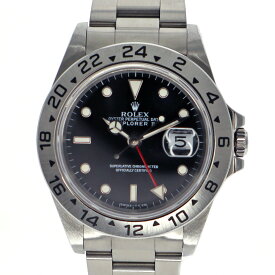 ロレックス Rolex 16570 エクスプローラー2 ブラック トリチウム 腕時計 メンズ 自動巻【中古】