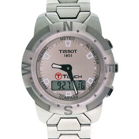 ティソ Tissot R33.1.588.71 Tレース デジアナ クォーツ 腕時計 メンズ【中古】