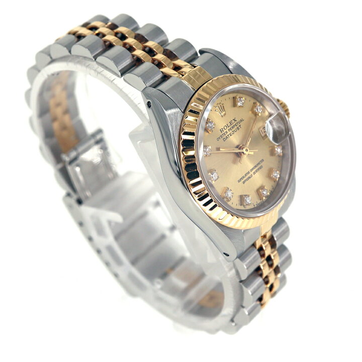 楽天市場】ロレックス Rolex 69173G デイトジャスト ゴールド【中古