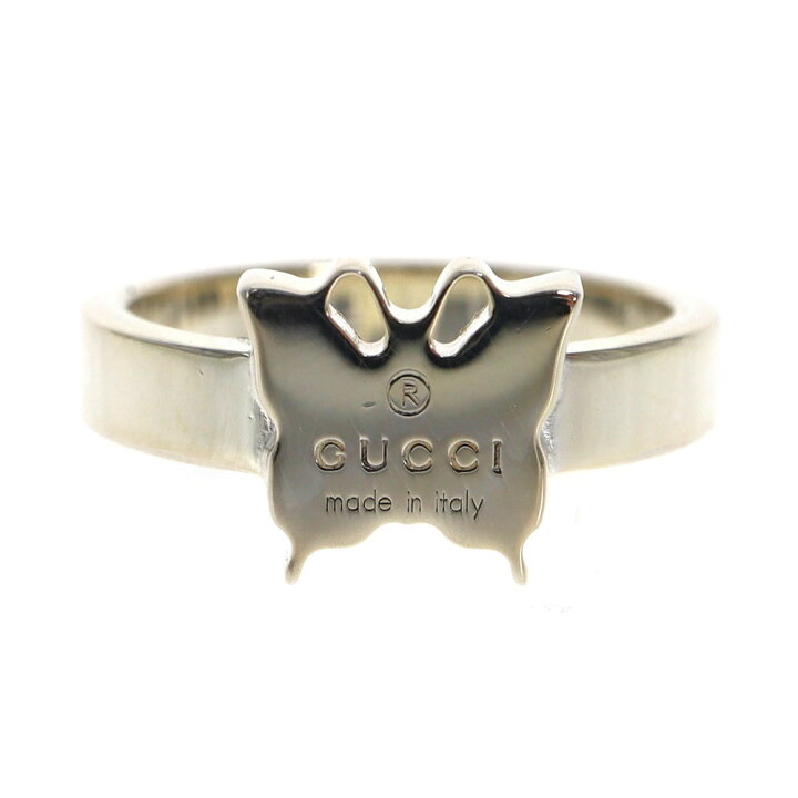 楽天市場】グッチ Gucci 223868J84008106 バタフライ リング Ag925 18 