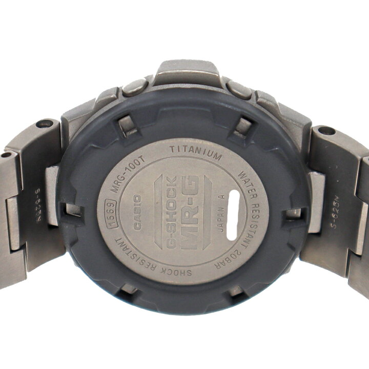 楽天市場】カシオ Casio MRG-100T G-SHOCK ジーショック シルバー  